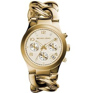 Michael Kors Women's Runway Gold-Tone Watch